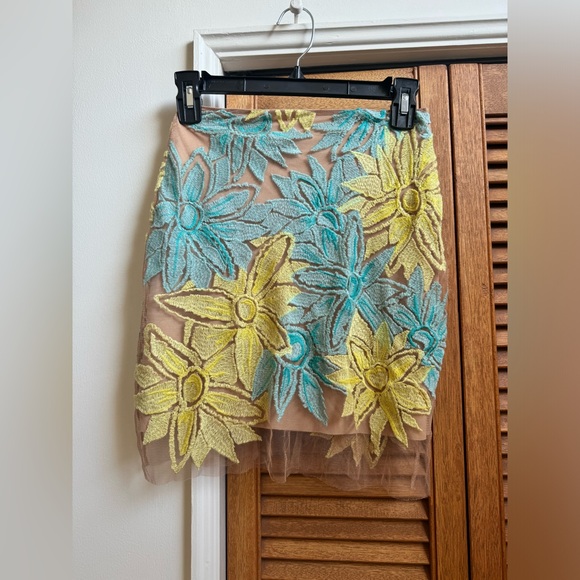 For Love & Lemons X Nasty Gal Wildflower Skirt Size S - Picture 5 of 13